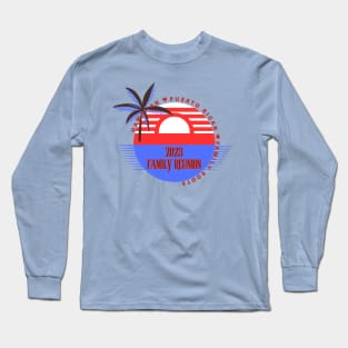 2023 Celebration Hawaiian Puerto Rican Family Roots Long Sleeve T-Shirt